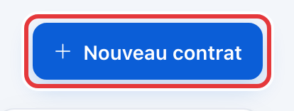 Bouton Nouveau contrat, entouré en rouge.